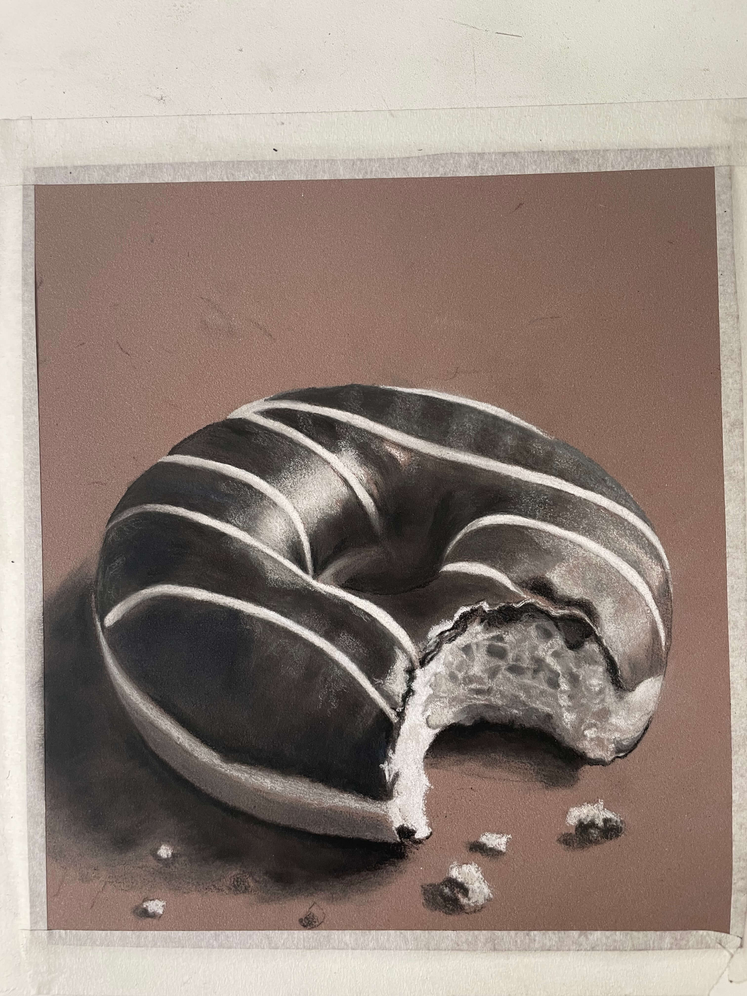 Pastellzeichnung